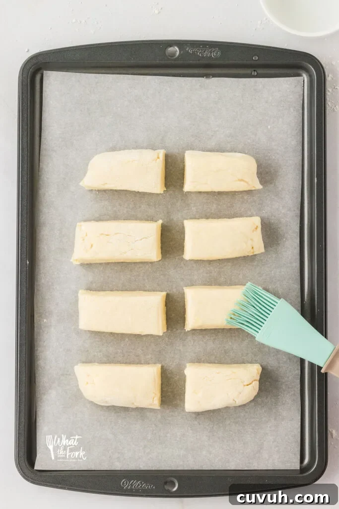 Brush with baking soda wash