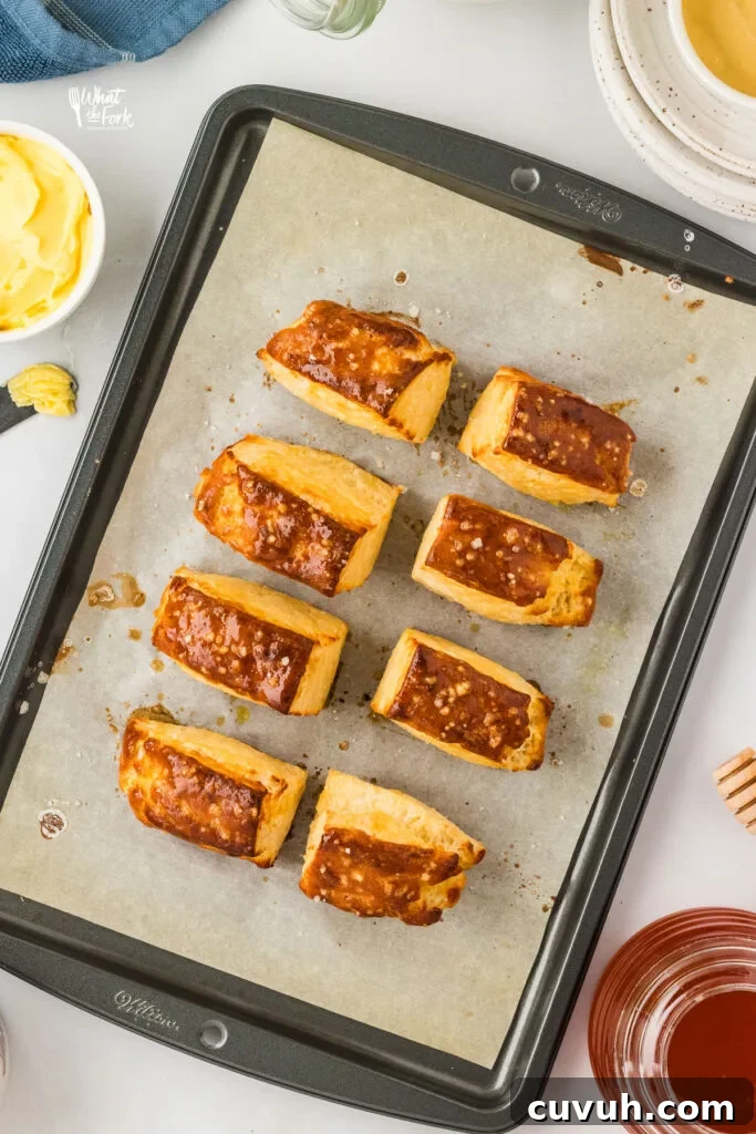 Baked biscuits