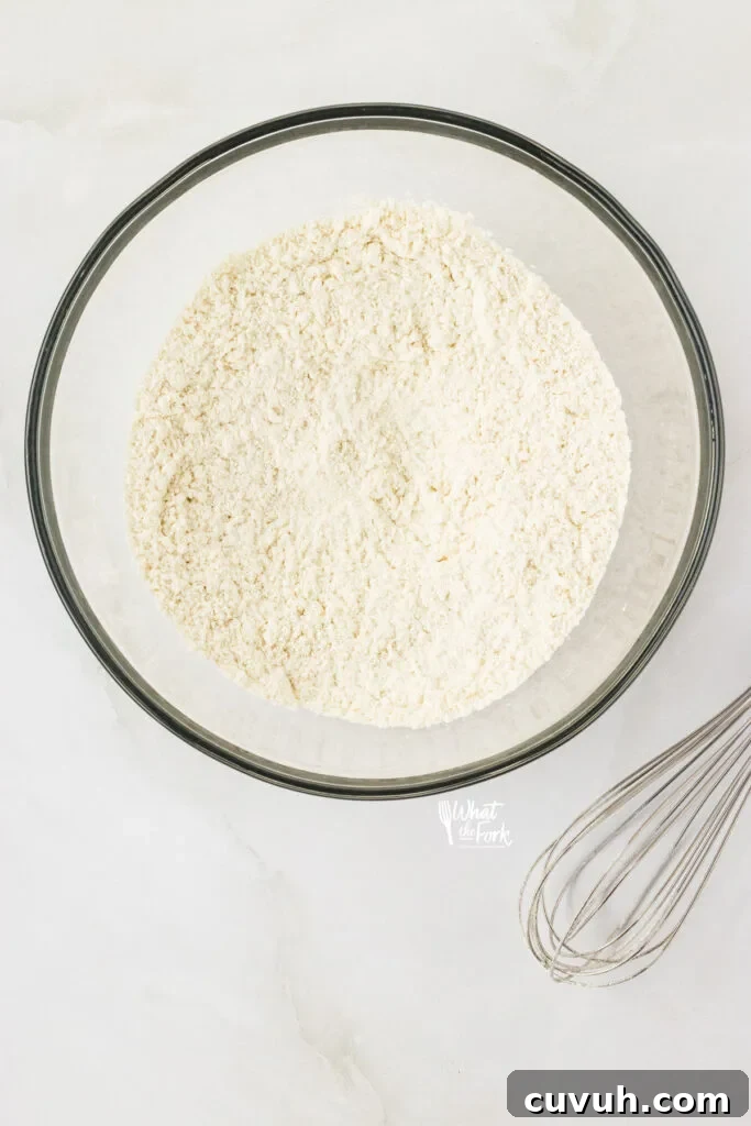 Whisk dry ingredients