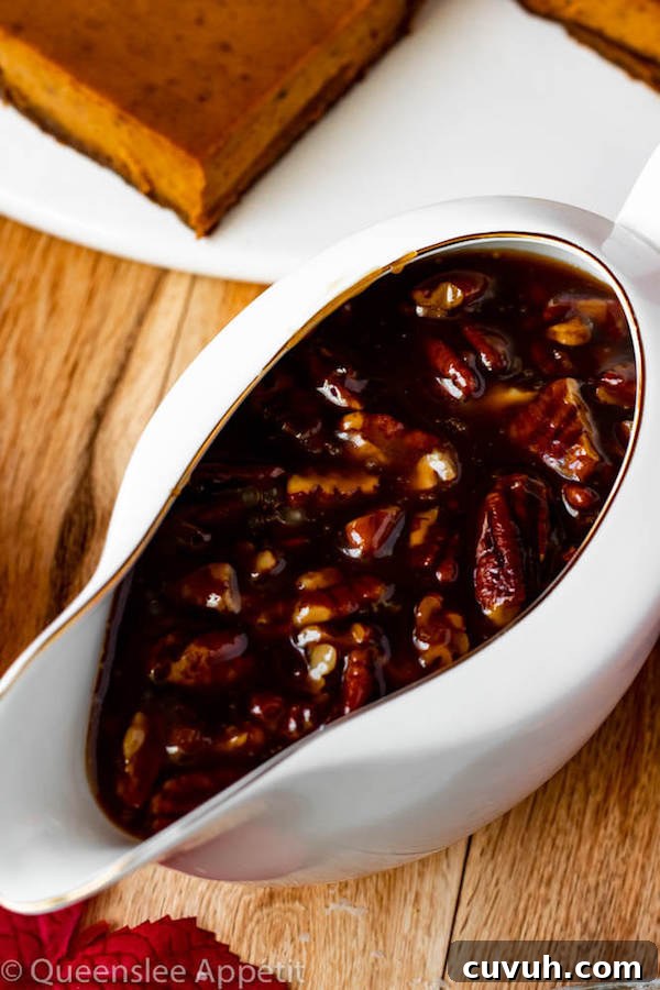 Pumpkin Pie Bars with Maple Pecan Praline Sauce Recipe 13 Maple Pecan Praline Sauce