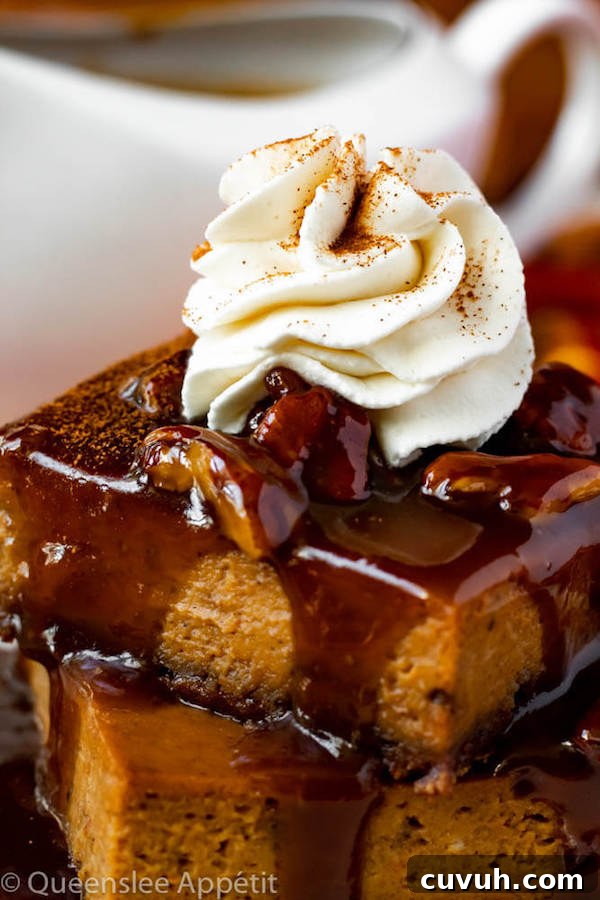 Pumpkin Pie Bars with Maple Pecan Praline Sauce Recipe 18 Pumpkin Pie Bars with Maple Pecan Praline Sauce