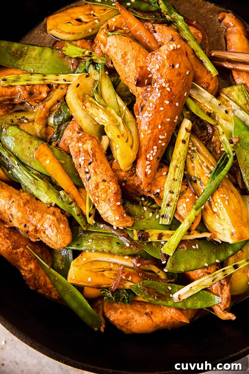 Teriyaki Chicken Stir-Fry with Charred Scallions and Jasmine Rice 2 Teriyaki Chicken Stir Fry