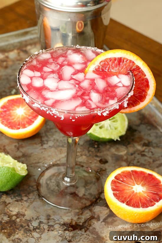 Spicy Watermelon Jalapeño Margarita Recipe 6 Blood Orange Margarita