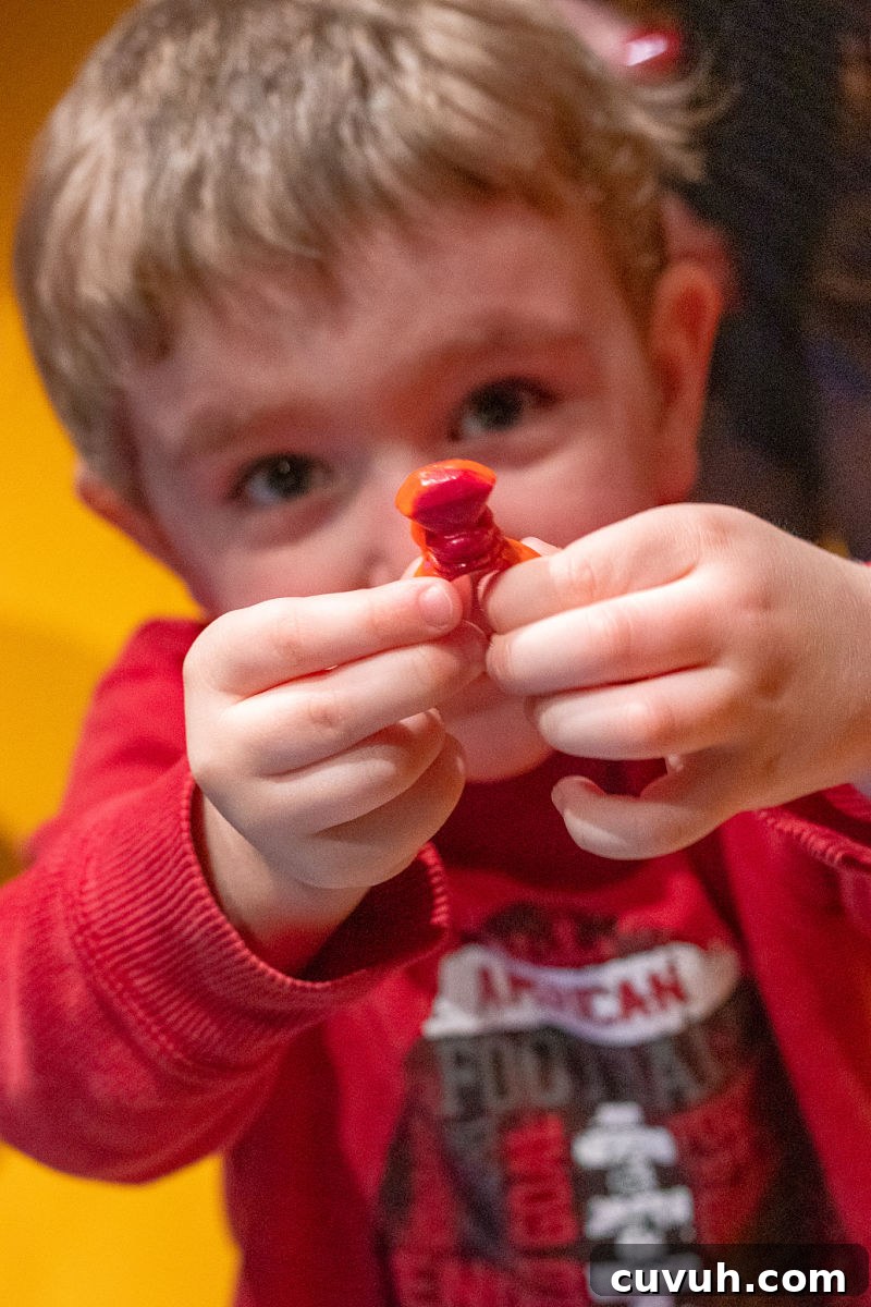 kids crafting at plano crayola experience