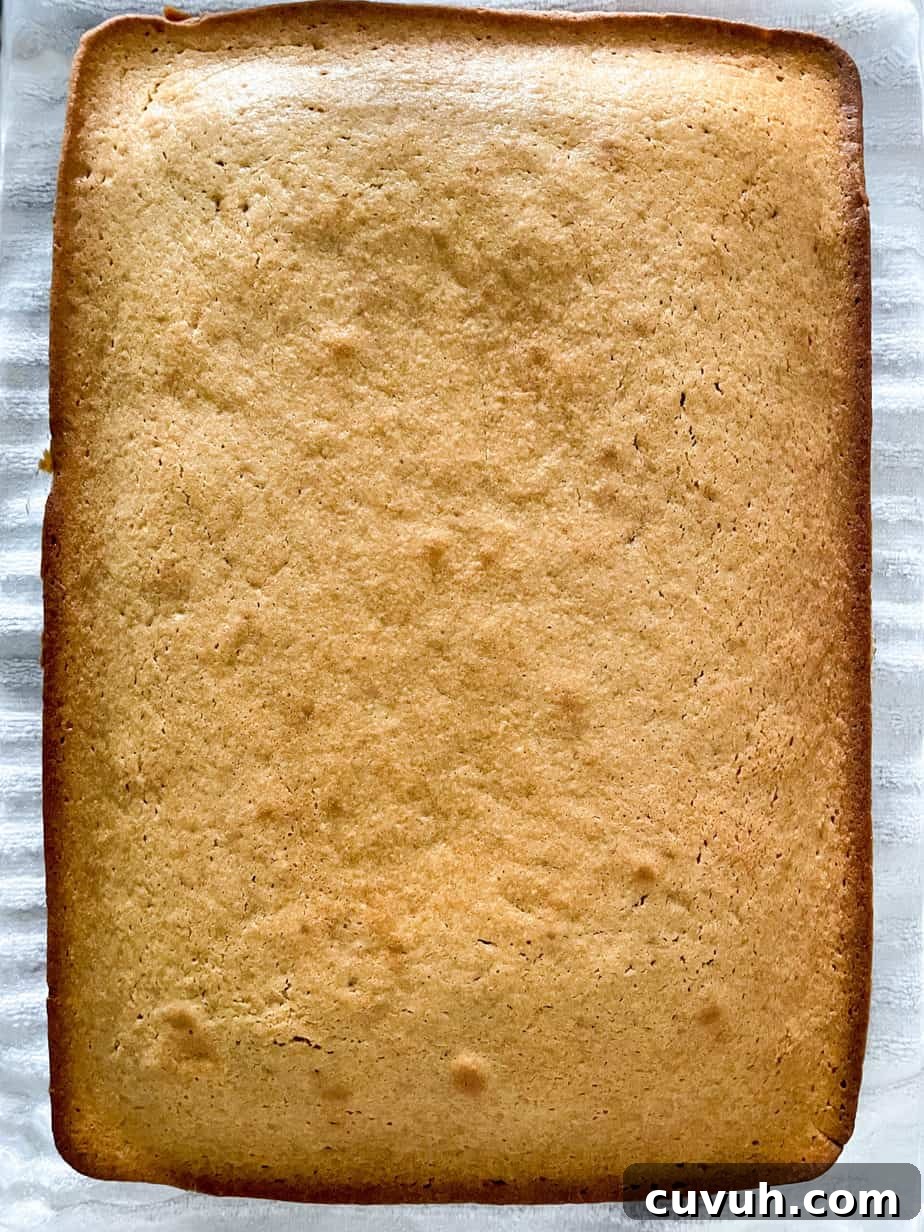 Peanut Butter Layer Cake with Strawberry Buttercream Frosting 9 cooled peanut butter cake