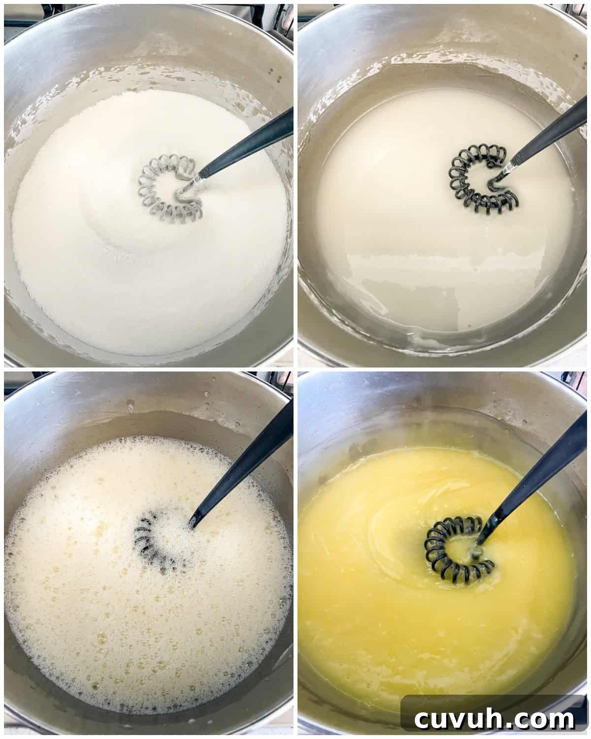 homemade lemon pudding