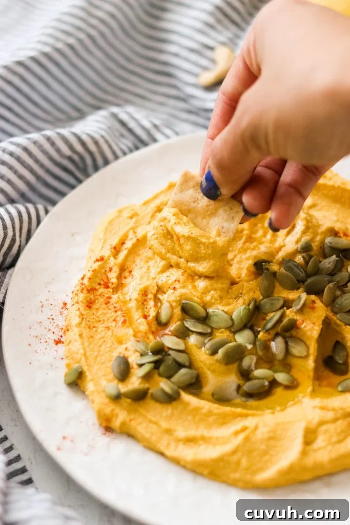 Paleo Pumpkin Hummus