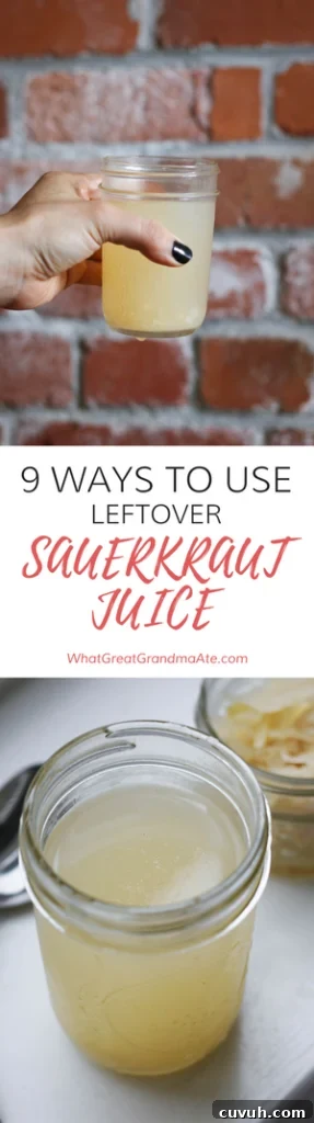 9 Ways to Use Probiotic-Rich Sauerkraut Juice