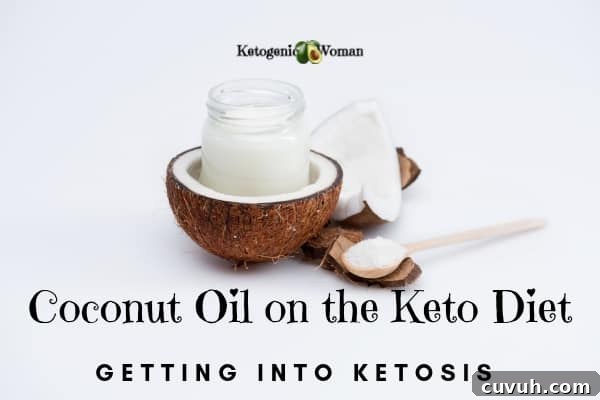 A cup of coffee, with Coconut oil