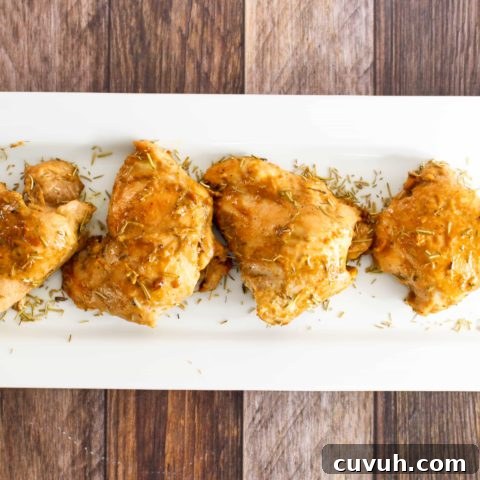 Gluten Free Rosemary Ranch Chicken Thighs