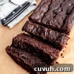 Ultra-Moist Double Chocolate Zucchini Bread — Gluten-Free & Eggless 8 img 8302 7