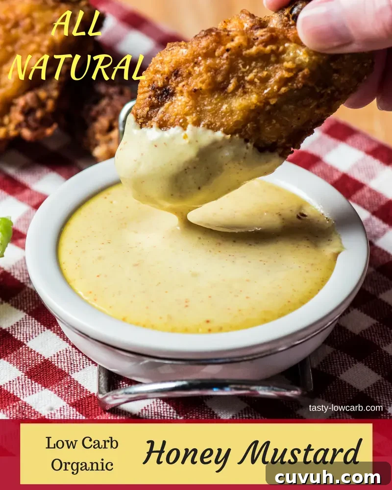 Low-Carb Honey Mustard Sauce Recipe for Keto and Low-Carb Diets 5 img 8387 4