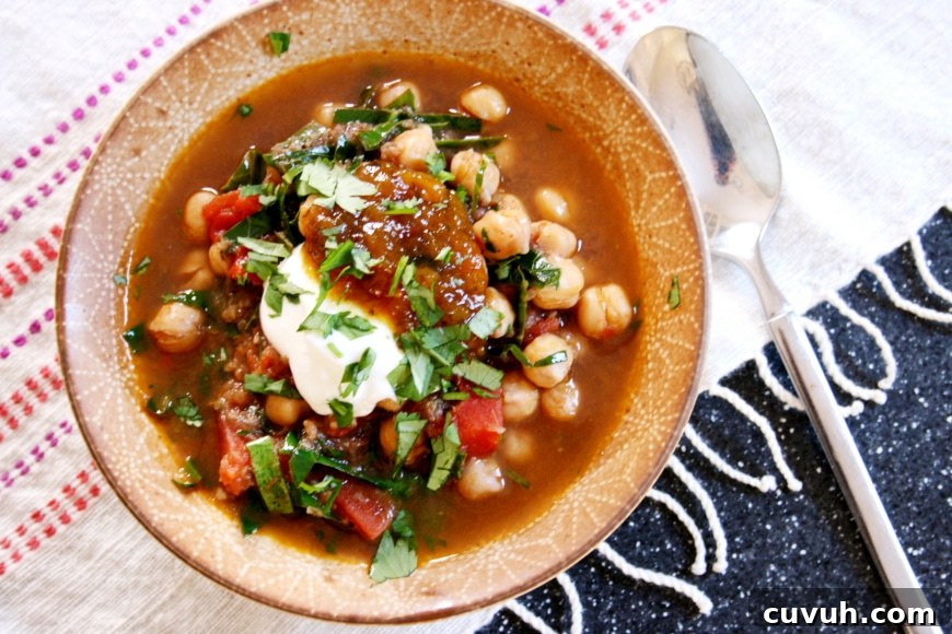 Indian Spiced Chickpea Stew