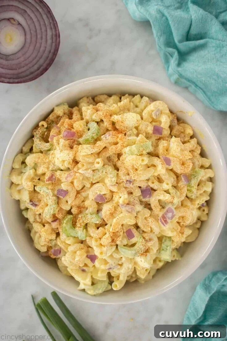 Deviled Egg Pasta Salad