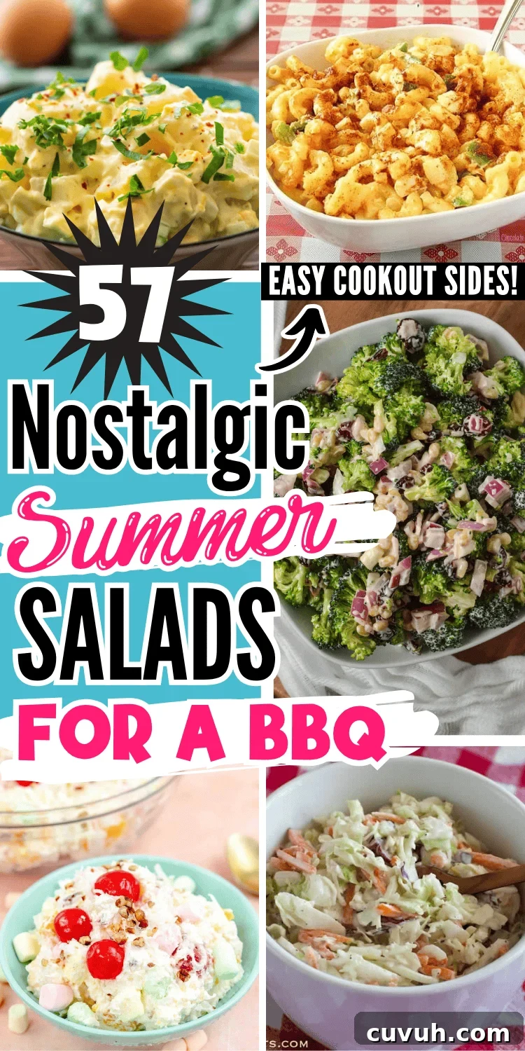 Summer salads for BBQ cookouts