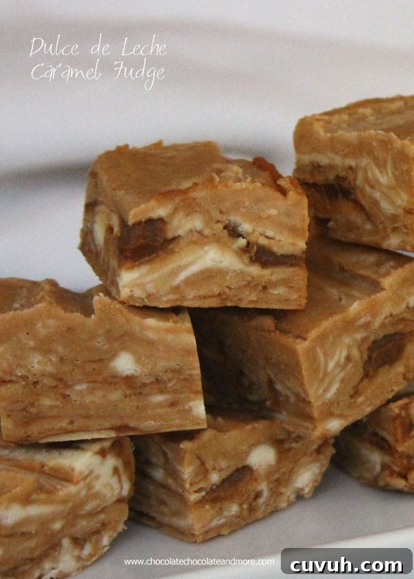 Dulce de Leche Caramel Fudge Dulce de Leche Caramel Fudge-rich and creamy with pockets of pure caramel goodness swirled in!