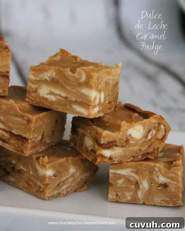 Dulce de Leche Caramel Fudge Recipe: Creamy Latin-Style Squares 4 dulce-de-leche-caramel-fudge-chocolatechocolateandmore-93a
