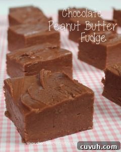 Dulce de Leche Caramel Fudge Recipe: Creamy Latin-Style Squares 5 Chocolate Peanut Butter Fudge-using an old fashioned recipe