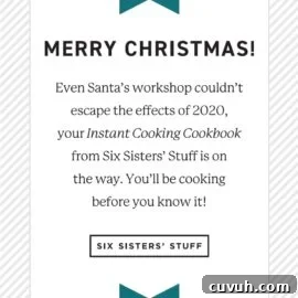 Instant Cooking printable notice