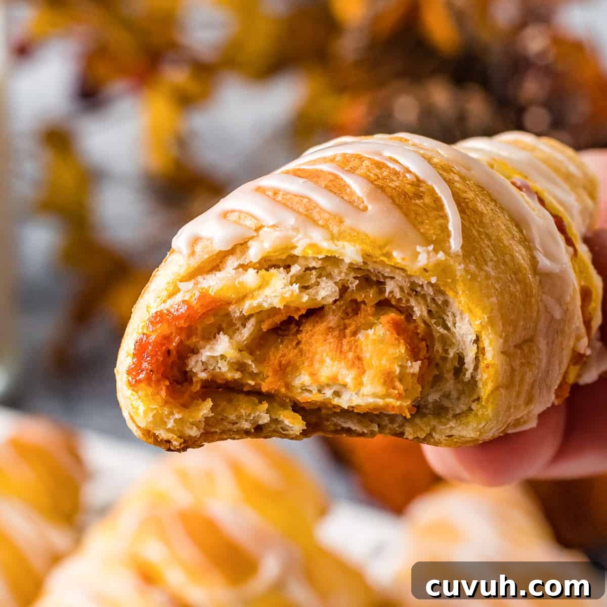 Pumpkin Crescent Rolls