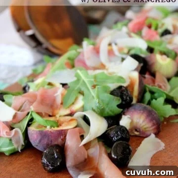 fig and prosciutto salad