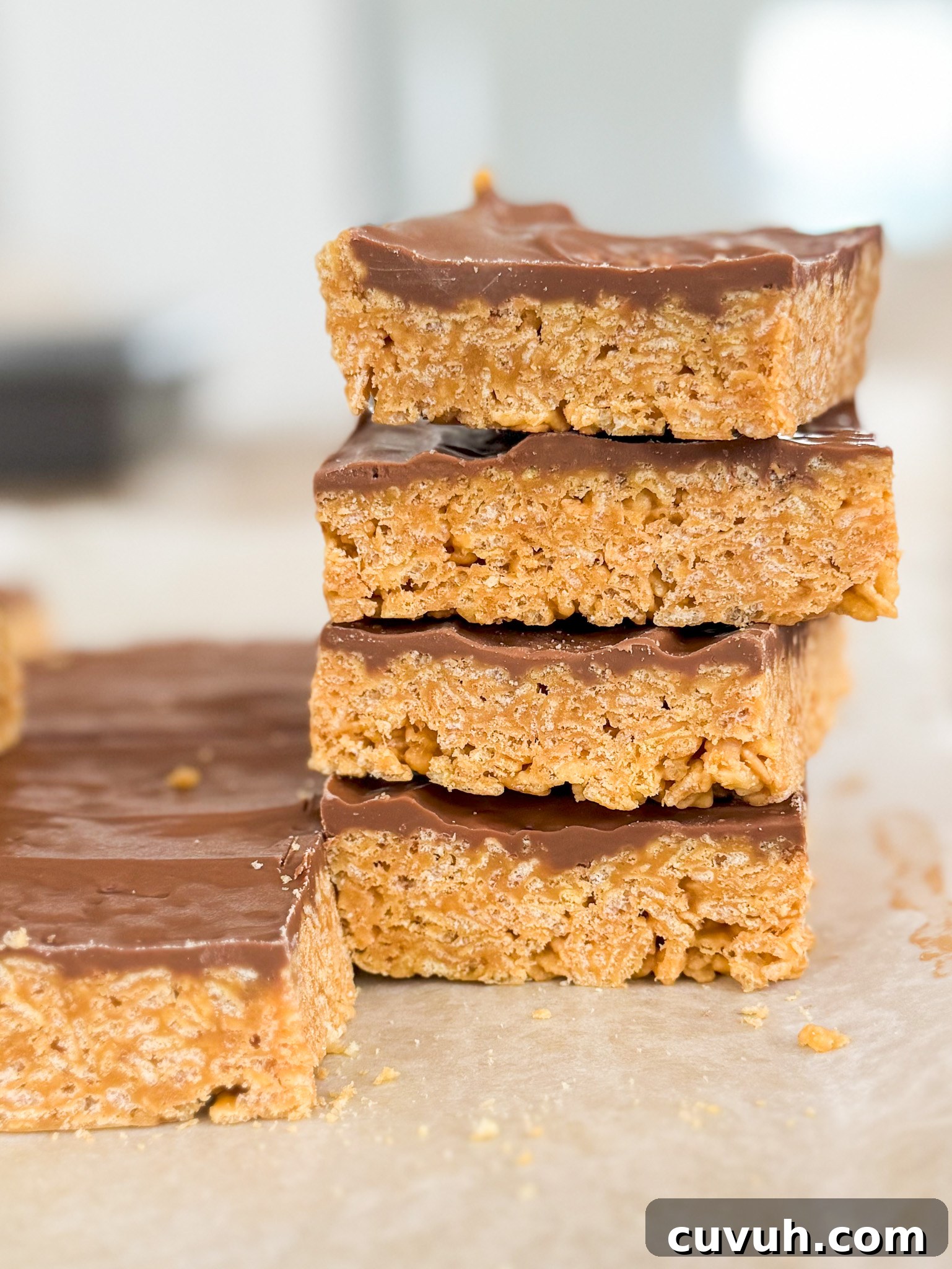 scotcheroo bars closeup