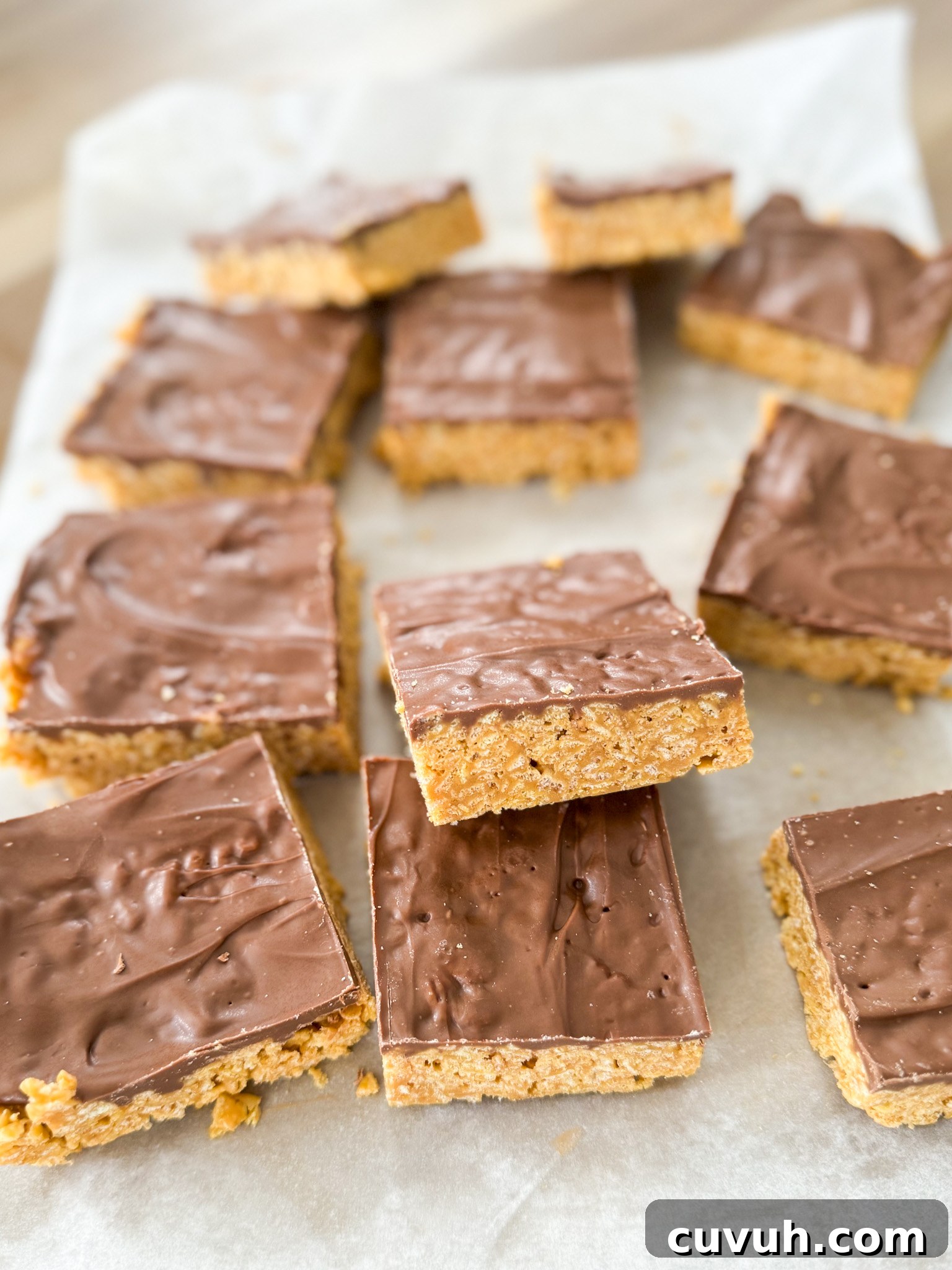 cut scotcheroo bars