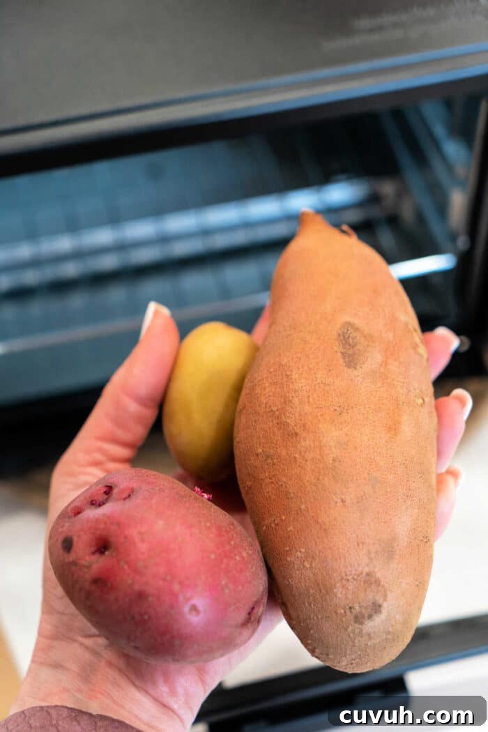 Baked Potato in Toaster Oven