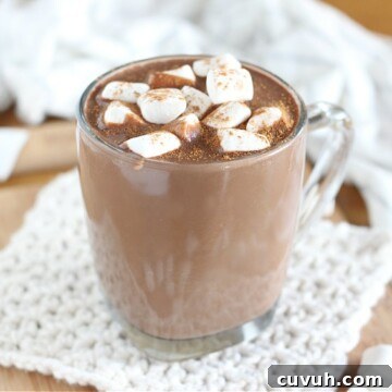 Thick hot chocolate recipe
