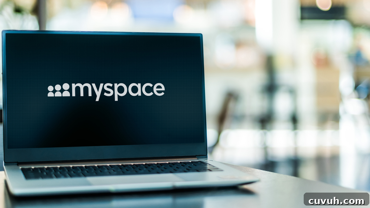 myspace on computer